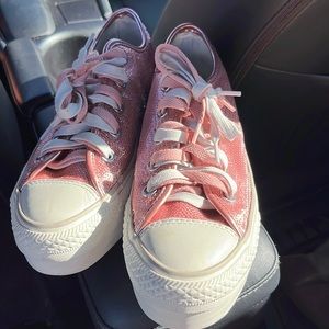 Brand converse size 5.5 color pink